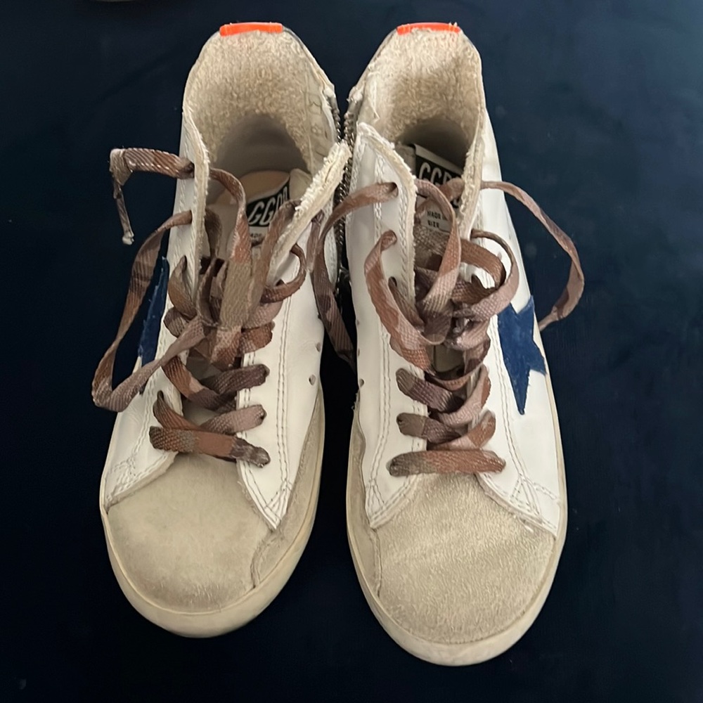 Like new golden goose high tops